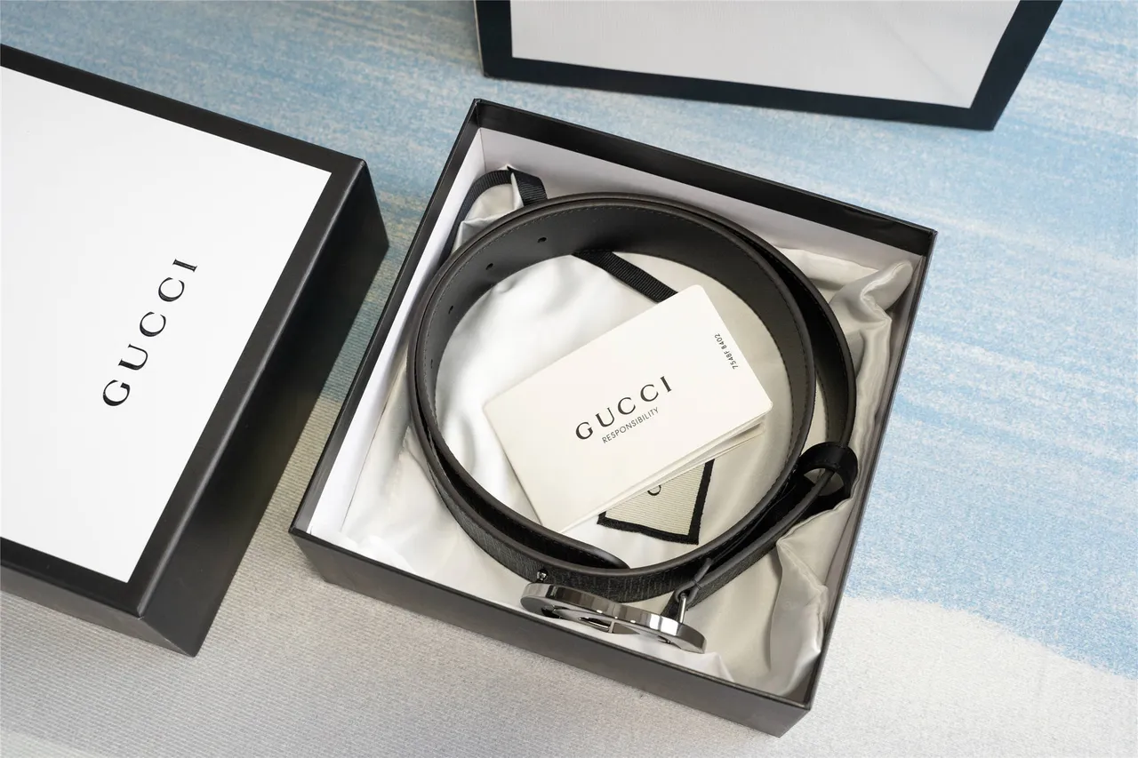 Gucci Ophidia GG Monogram Leather Belt 3