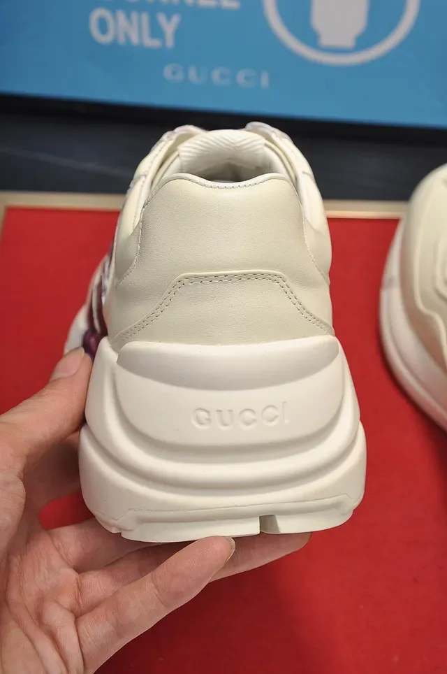 Gucci Screener Off-White Graphic Print Lifestyle Sneaker 2