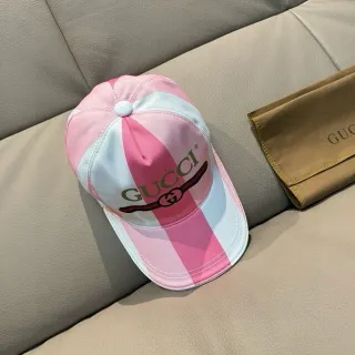 Gucci Striped Web Logo Baseball Cap