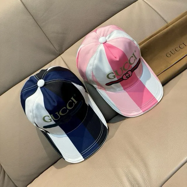 Gucci casquette de baseball avec logo Web rayé 2