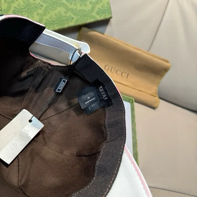 Gucci casquette de baseball avec logo Web rayé 4