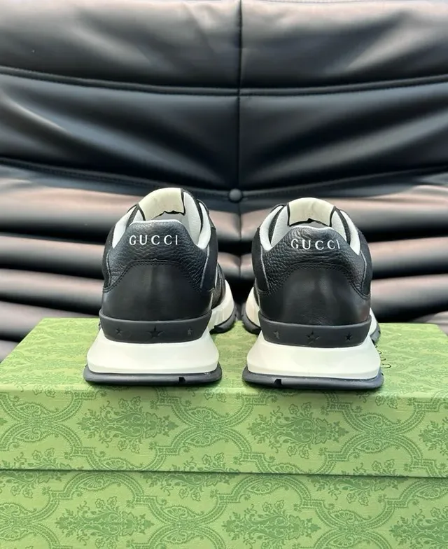 Gucci Tennis 1977 Black and White Lifestyle Sneakers 4