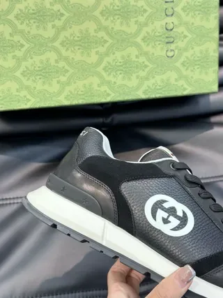 Gucci Tennis 1977 Black and White Lifestyle Sneakers 9