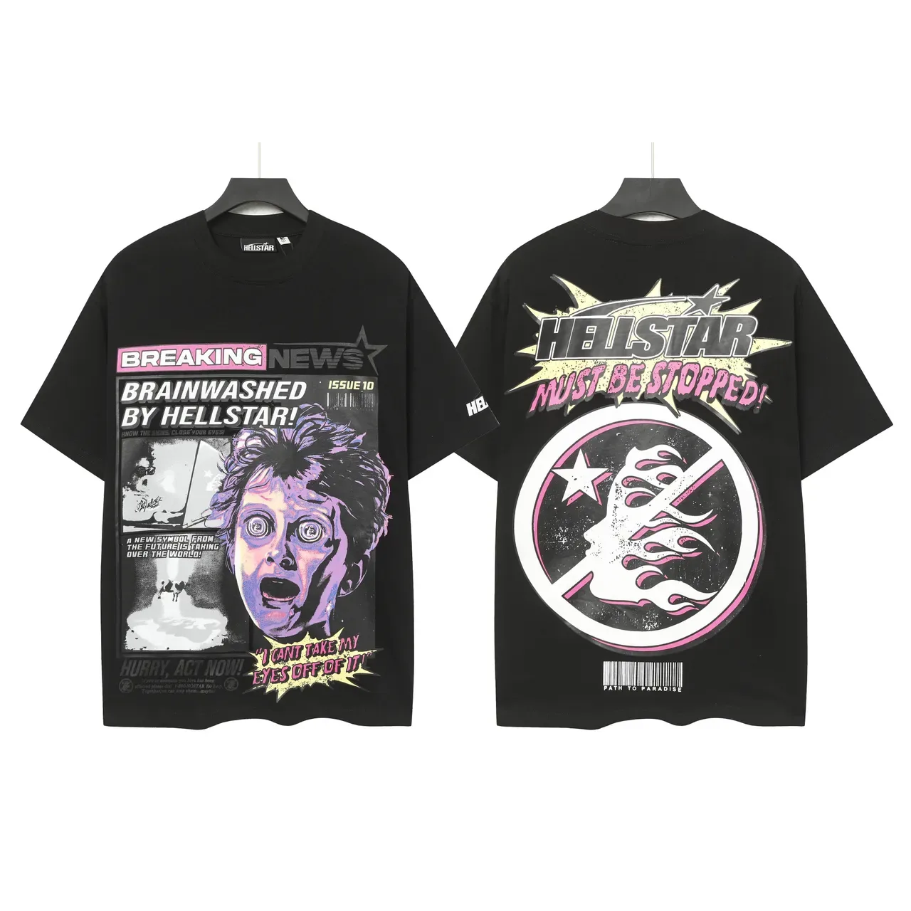 Hellstar Breaking News Brainwashed by Hellstar Issue 10 T-Shirt 2