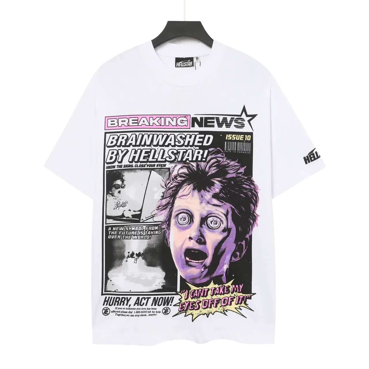 Hellstar Breaking News Brainwashed by Hellstar Issue 10 T-Shirt 4