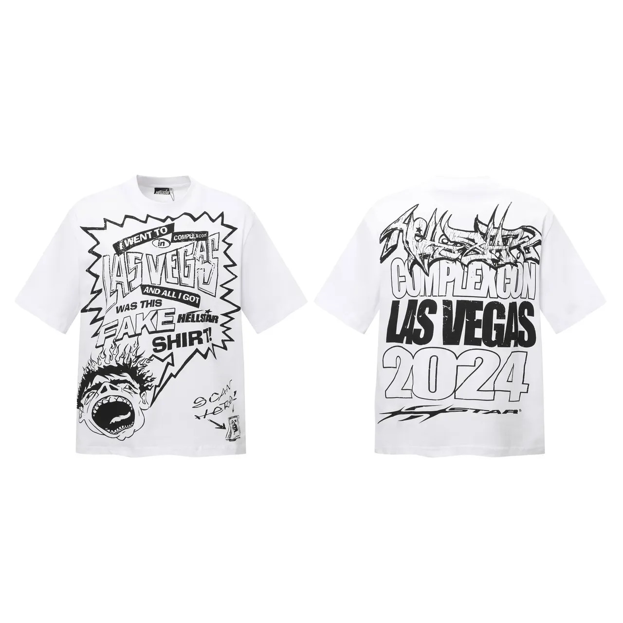 Hellstar ComplexCon Las Vegas 2024 Graphic T-Shirt 7