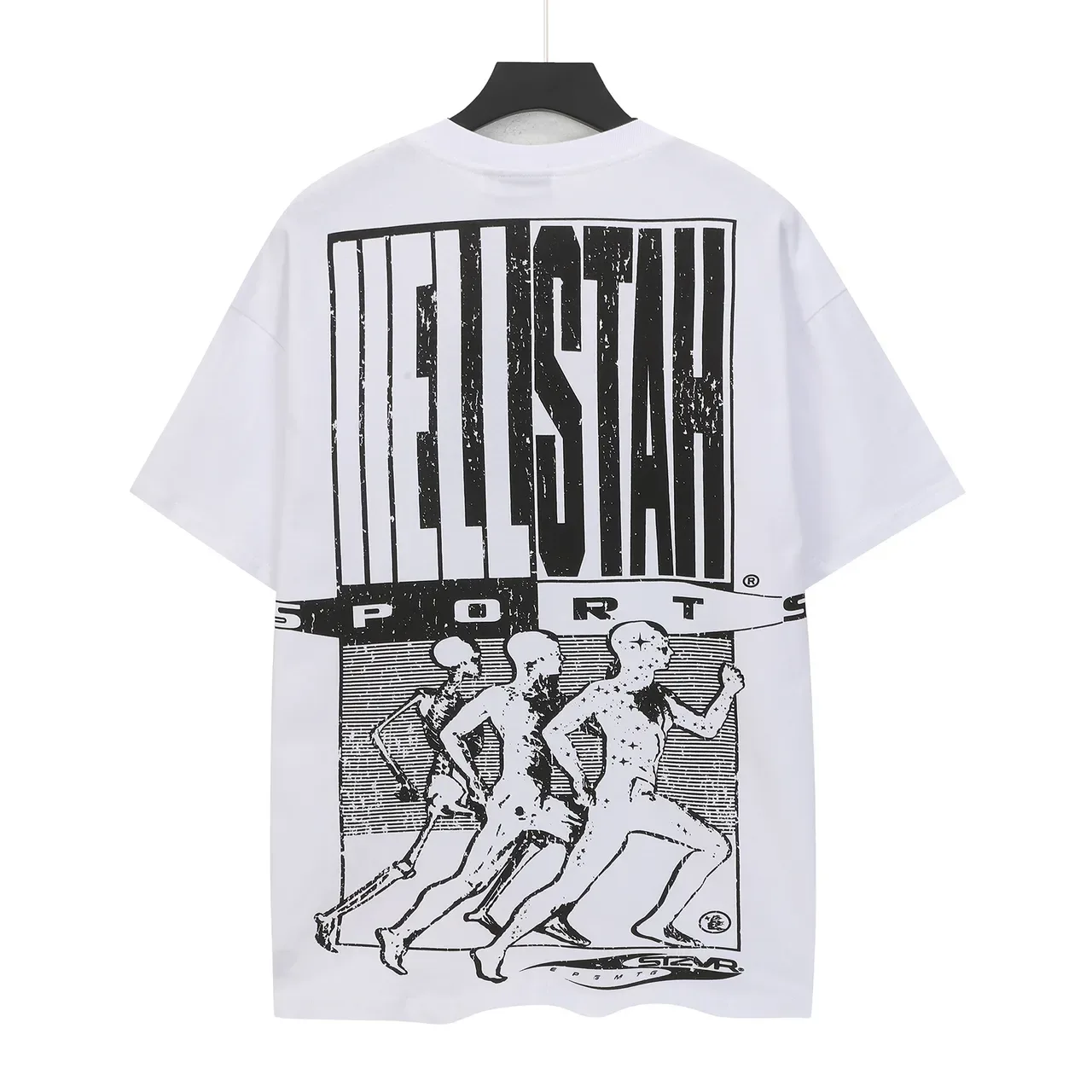 Hellstar Graphic Flame Print Oversized T-Shirt 3