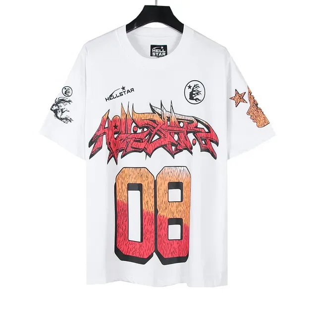Hellstar Graphic Print '08' T-Shirt 6