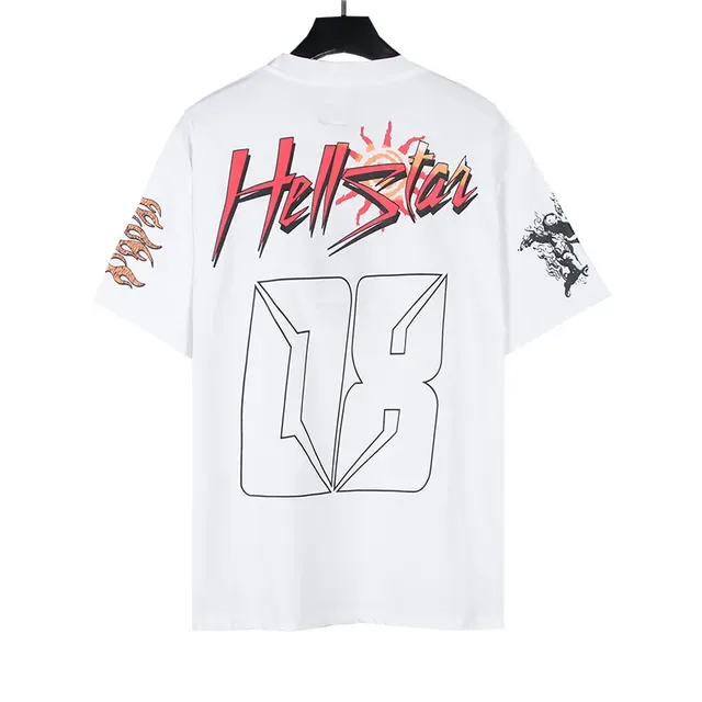 Hellstar Graphic Print '08' T-Shirt 7