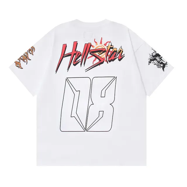 Hellstar Graphic Print '08' T-Shirt 10