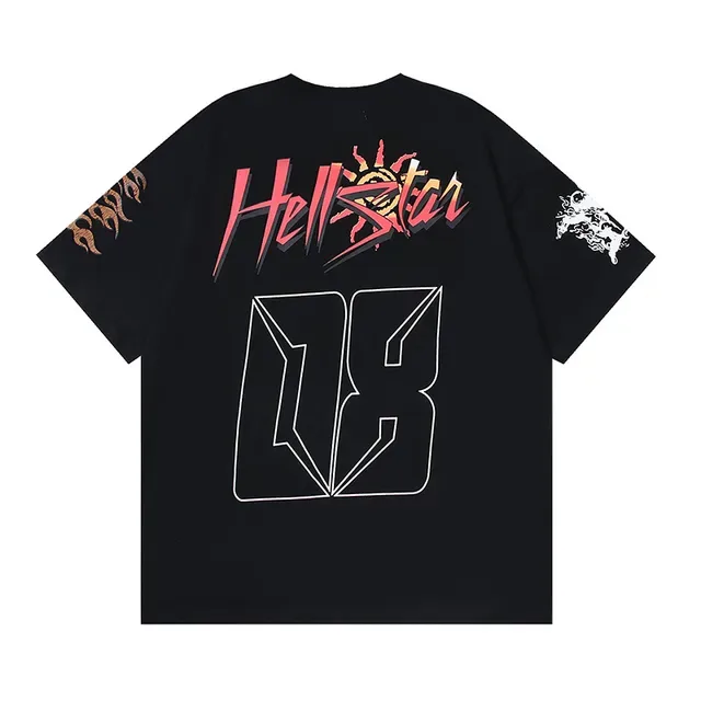Hellstar Graphic Print '08' T-Shirt 12