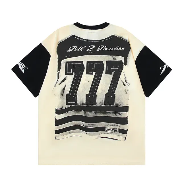 Hellstar Graphic Print Contrast-Sleeve Oversized T-Shirt 6