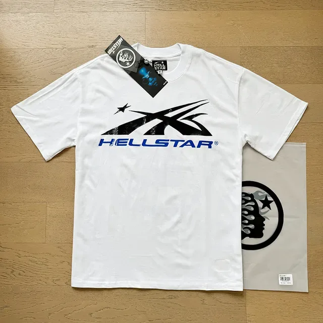 Hellstar ग्राफिक प्रिंट ओवरसाइज़्ड डबल-साइडेड टी-शर्ट 8