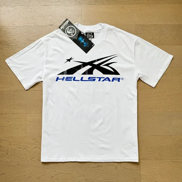 Hellstar ग्राफिक प्रिंट ओवरसाइज़्ड डबल-साइडेड टी-शर्ट 9