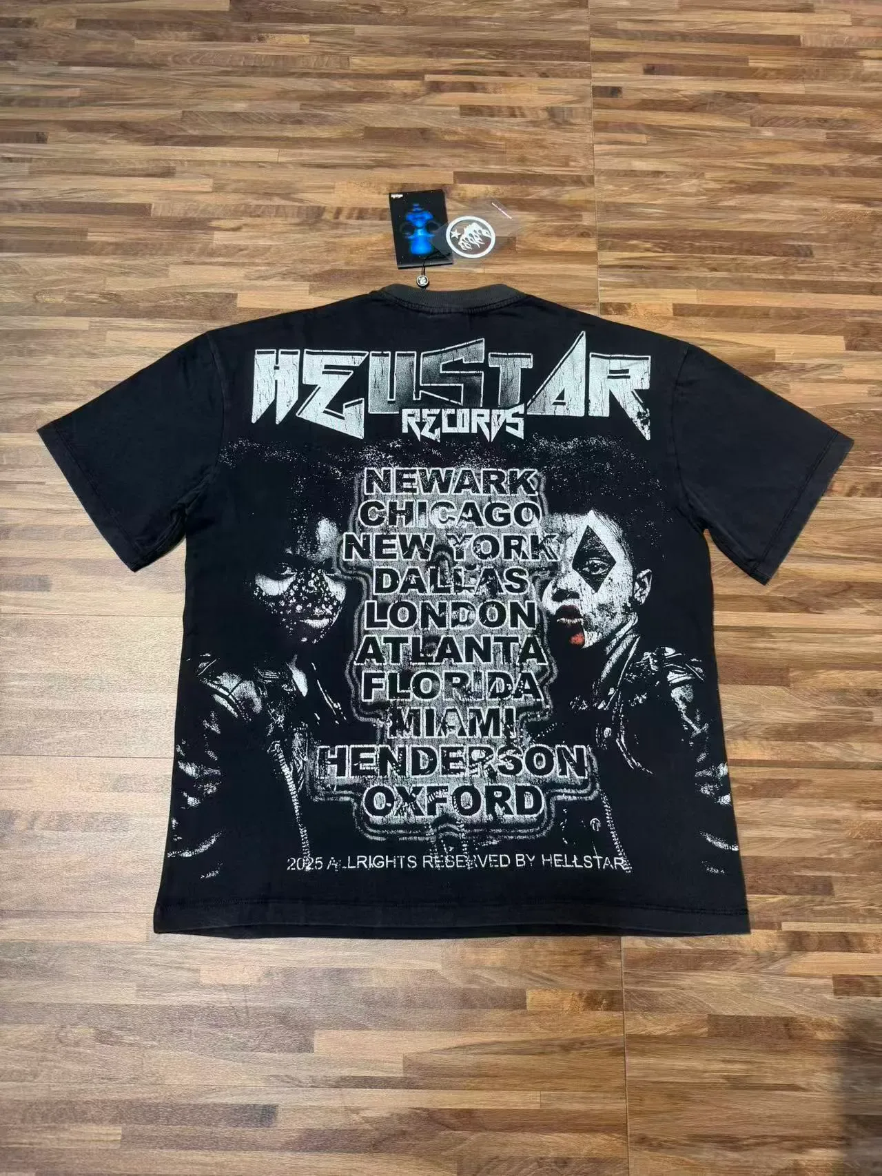 Hellstar Graphic Print Oversized T-Shirt 4