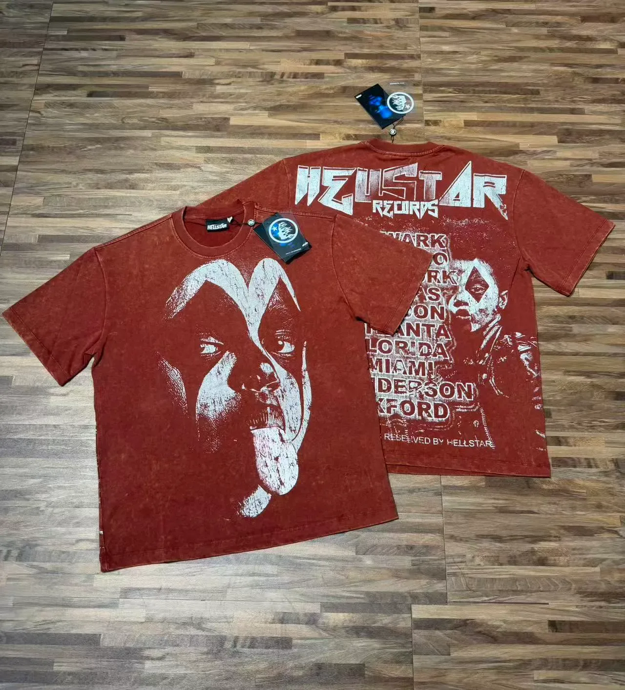 Hellstar Graphic Print Oversized T-Shirt 5