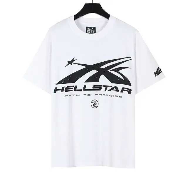 Hellstar Path to Paradise Graphic Print White T-Shirt 2