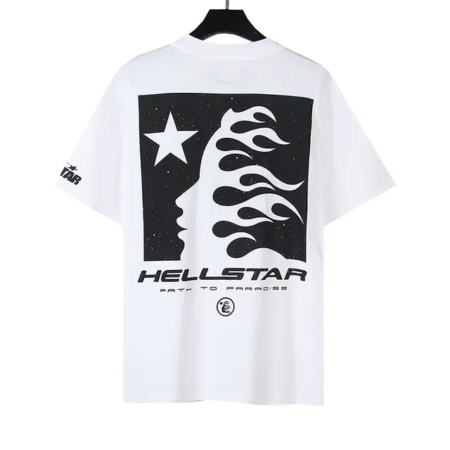 Hellstar Path to Paradise Graphic Print White T-Shirt 3