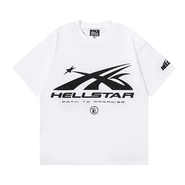 Hellstar Path to Paradise Graphic Print White T-Shirt 5