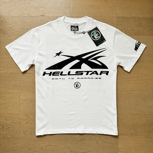 Hellstar Path to Paradise Graphic Print White T-Shirt 9