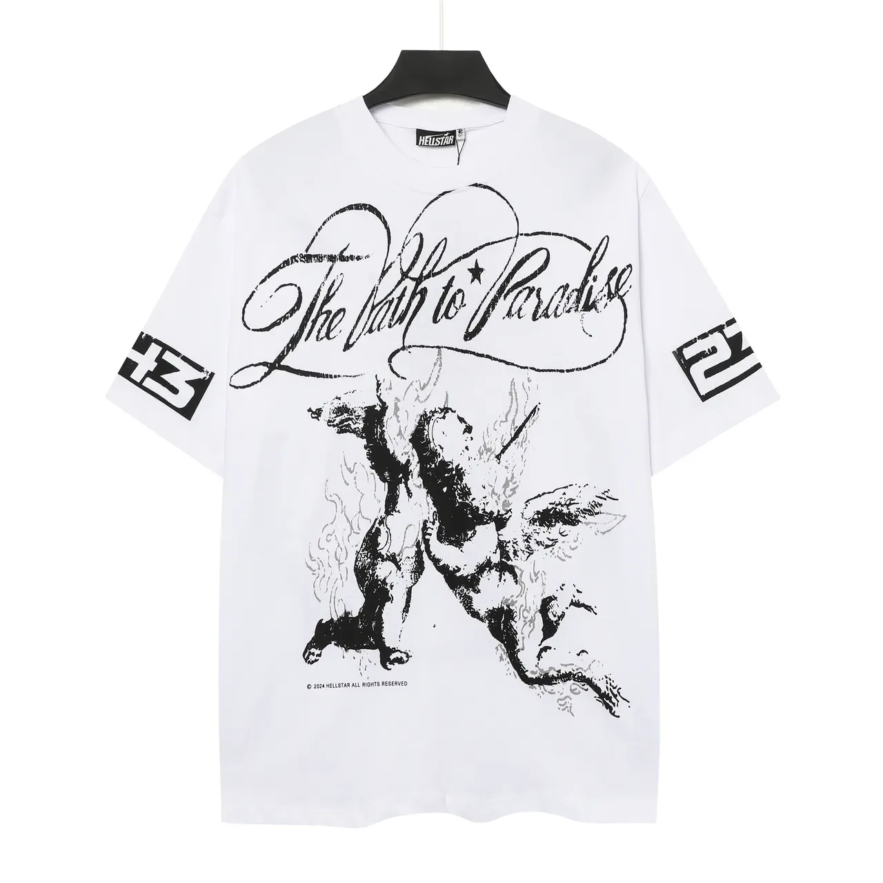 Hellstar The Path to Paradise Graphic Oversized T-Shirt 2
