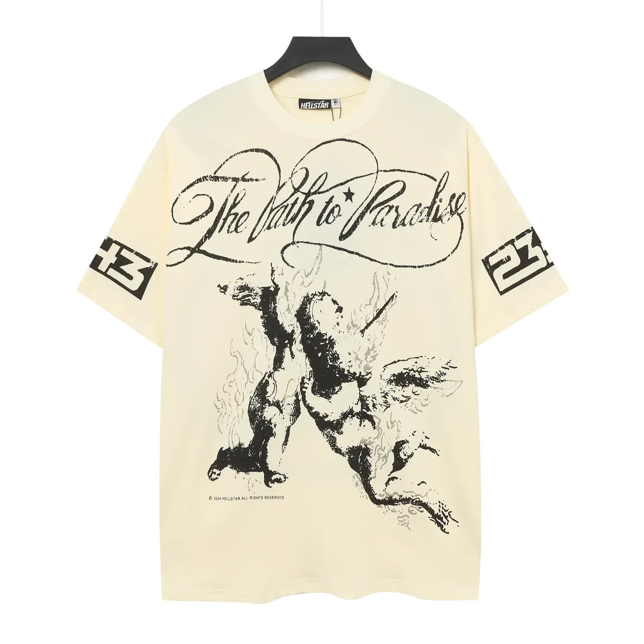 Hellstar The Path to Paradise Graphic Oversized T-Shirt 4