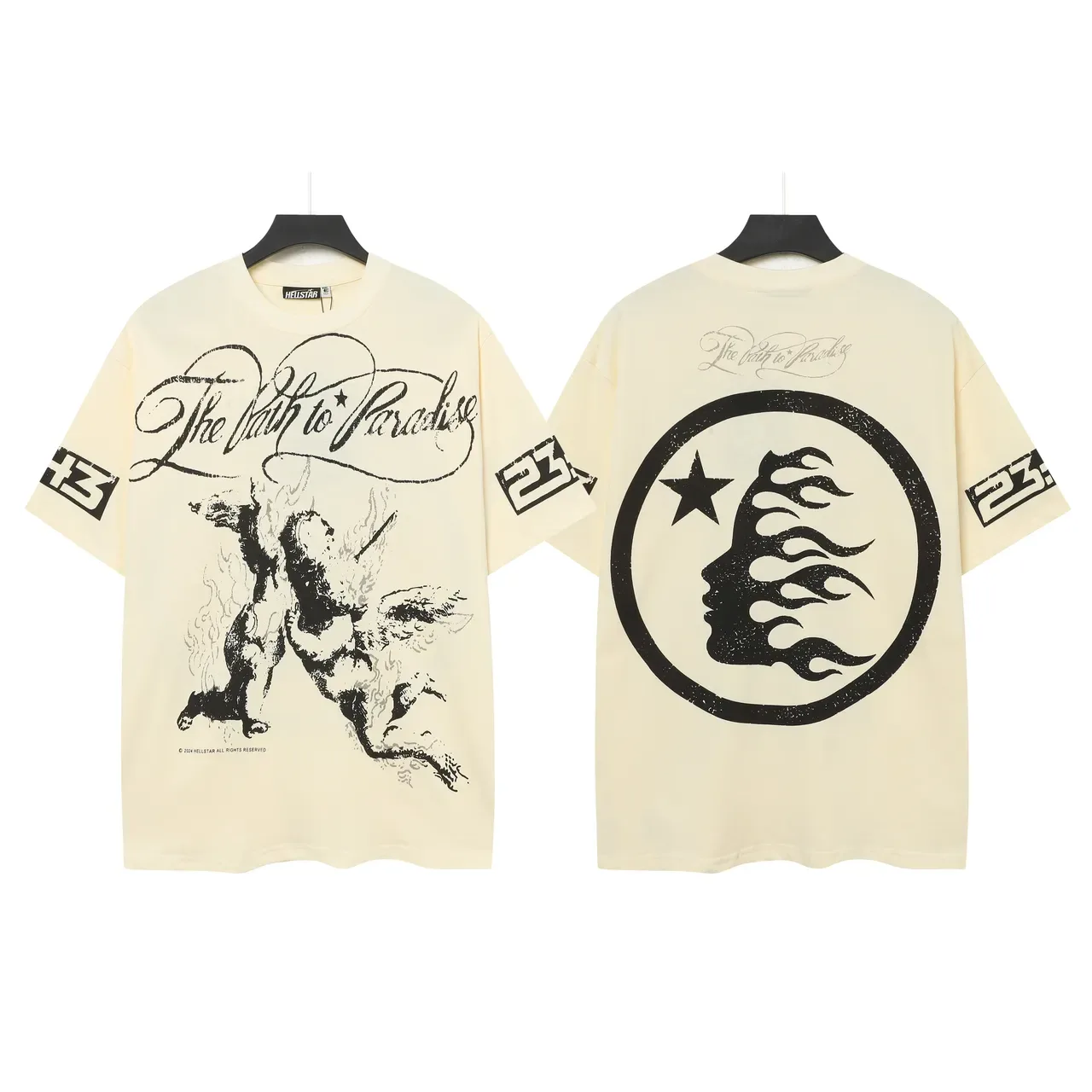 Hellstar The Path to Paradise Graphic Oversized T-Shirt 6