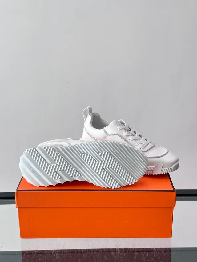 Hermès Oran Sneaker White Leather Lifestyle Sneakers 2