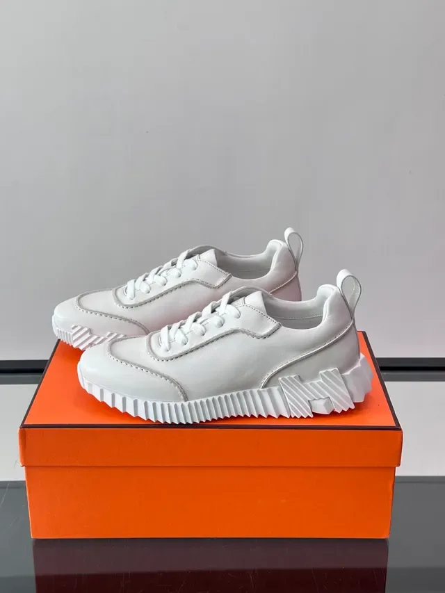 Hermès Oran Sneaker White Leather Lifestyle Sneakers 5