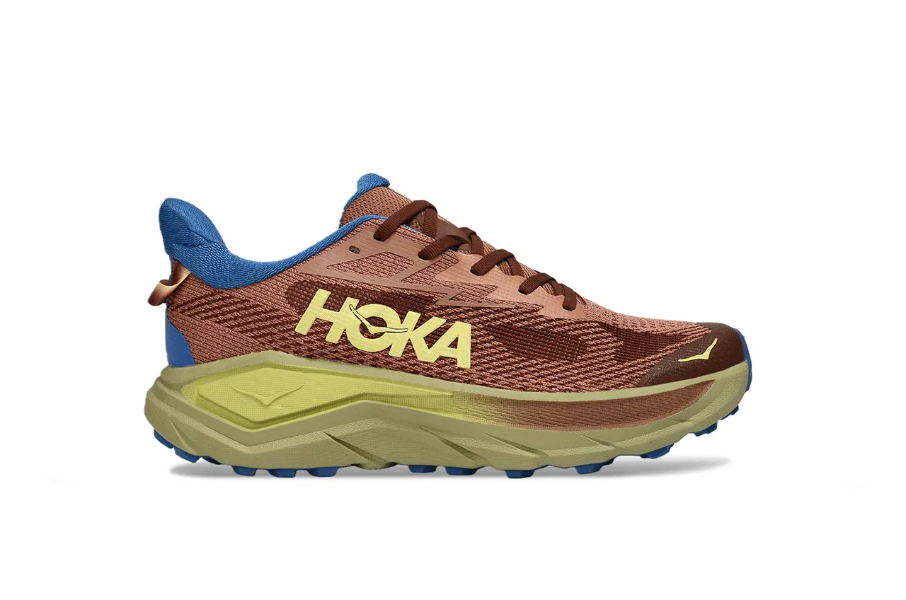 Hoka Clifton Chaussures de course Marron et Bleu 2