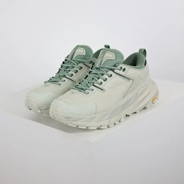 Hoka أخضر بيج كونكي تريل-إلهام هندسي وسط كعب أحذية أسلوب حياة 2