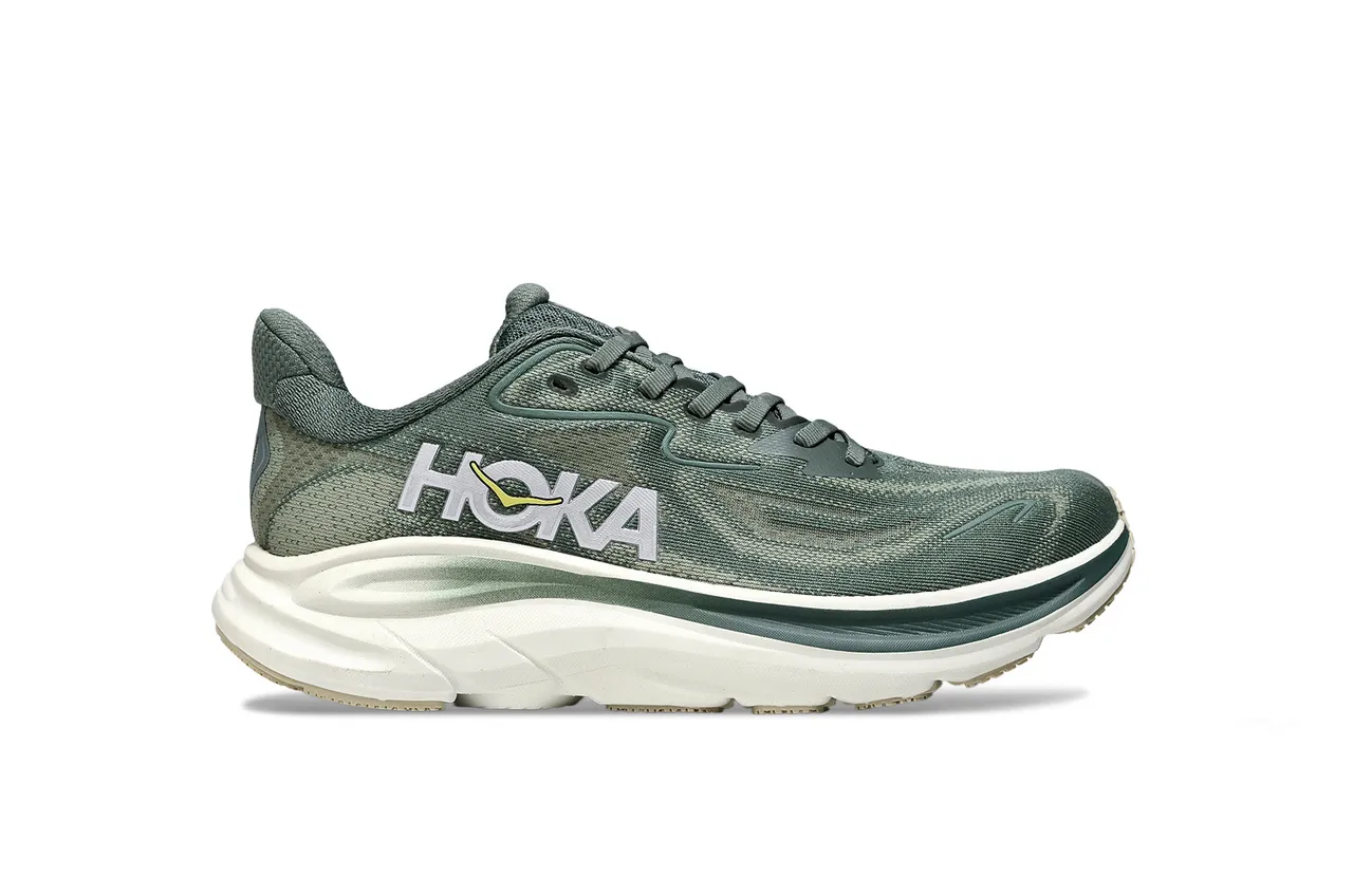 Hoka Vert Blanc Engineered Knit Upper Sculpted Midsole Chaussures de running 2