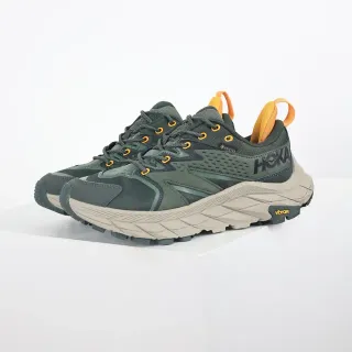 Hoka Speedgoat أخضر عسكري برتقالي مسار تقني GORE-TEX مقاوم للماء أحذية جري