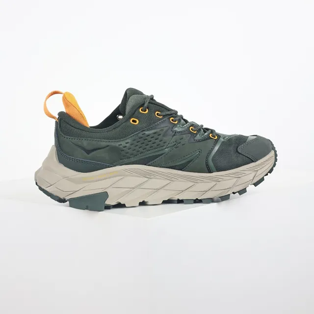 Hoka Speedgoat Vert Militaire Orange Sentier Technique GORE-TEX Imperméable Chaussures de Running 7