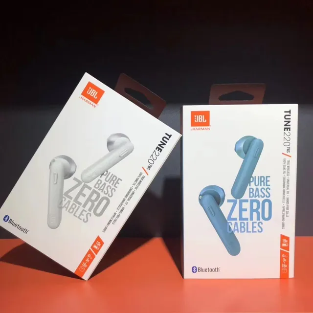 JBL TUNE 220 TWS Vert Noir Style tige Pièces d'oreille Finition mate Étuis en silicone TWS Casque sans fil 11