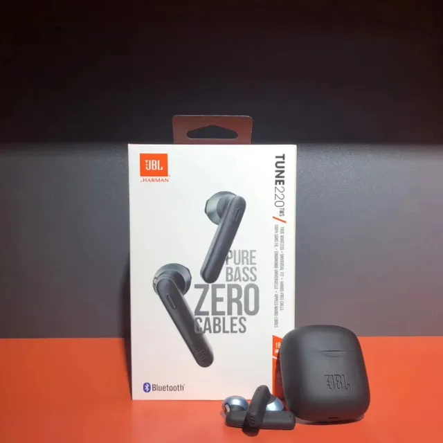 JBL TUNE 220 TWS Vert Noir Style tige Pièces d'oreille Finition mate Étuis en silicone TWS Casque sans fil 15