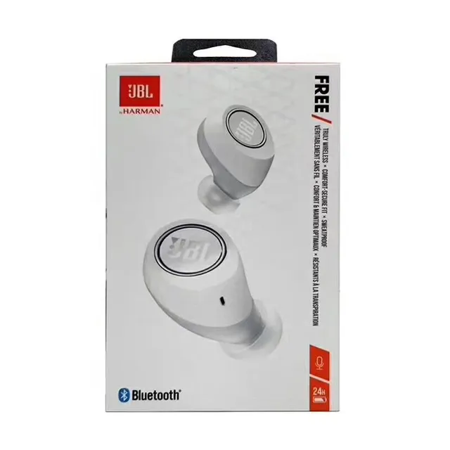 JBL TWS-5.0 Black White Compact Stemless Design Matte Finish TWS Earbuds 7