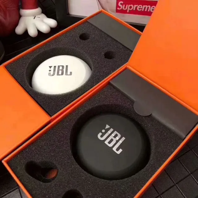 JBL TWS-5.0 Black White Compact Stemless Design Matte Finish TWS Earbuds 11