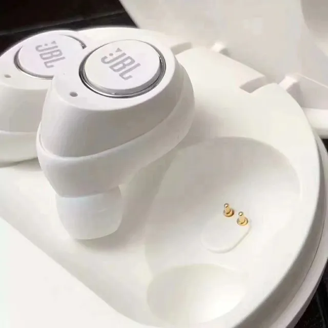 JBL TWS-5.0 Black White Compact Stemless Design Matte Finish TWS Earbuds 16