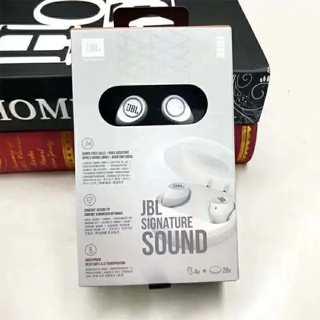 JBL TWS-5.0 Black White Compact Stemless Design Matte Finish TWS Earbuds 22