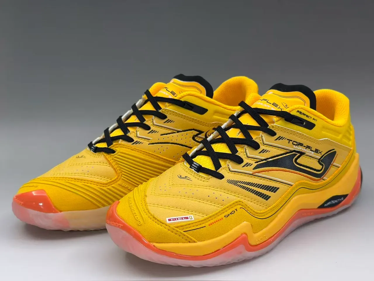 Joma Top-Flex Ultimate jaune orange noir basket lifestyle 2