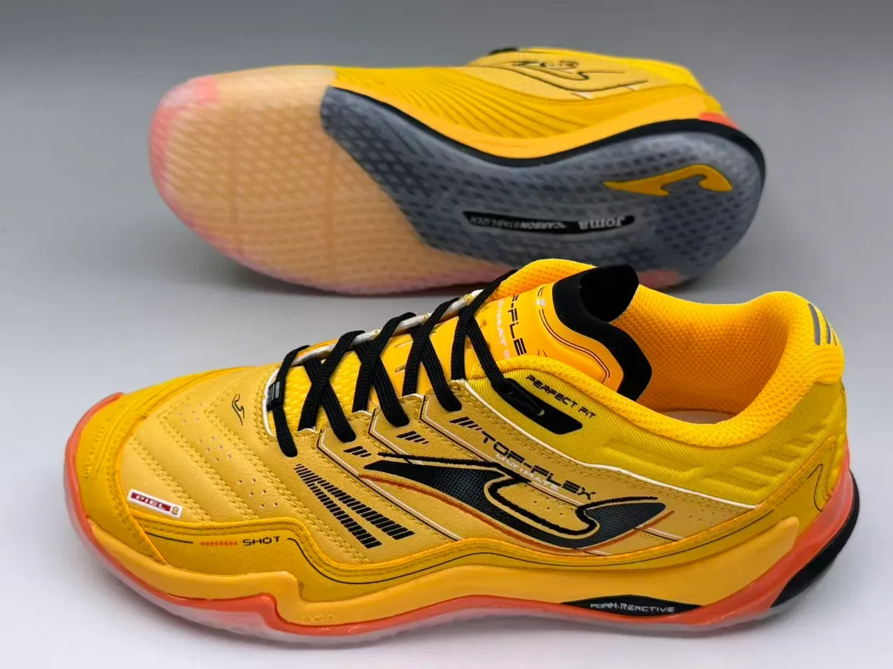 Joma Top-Flex Ultimate jaune orange noir basket lifestyle 8
