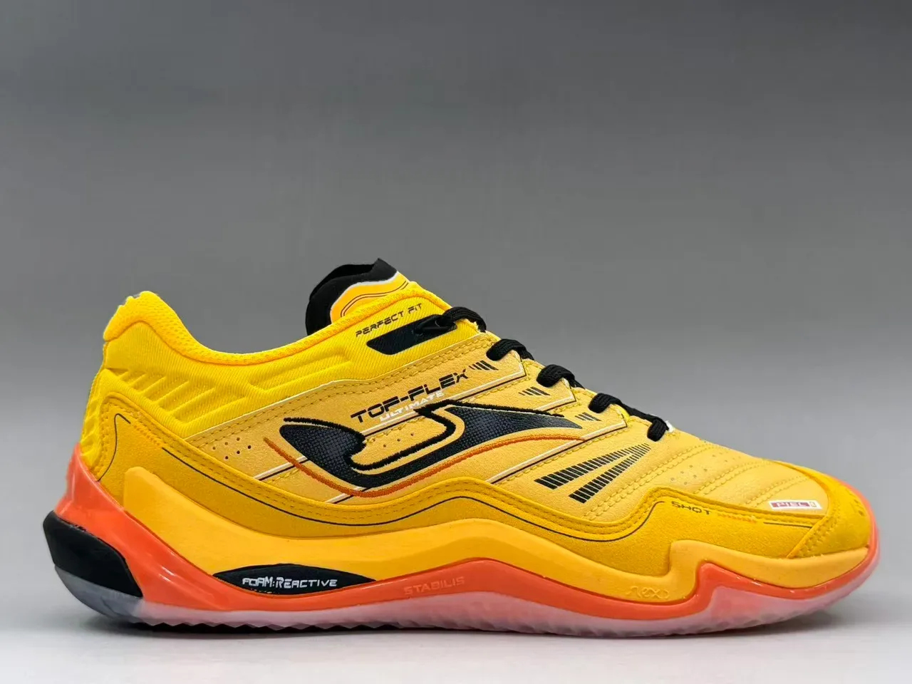 Joma Top-Flex Ultimate jaune orange noir basket lifestyle 11