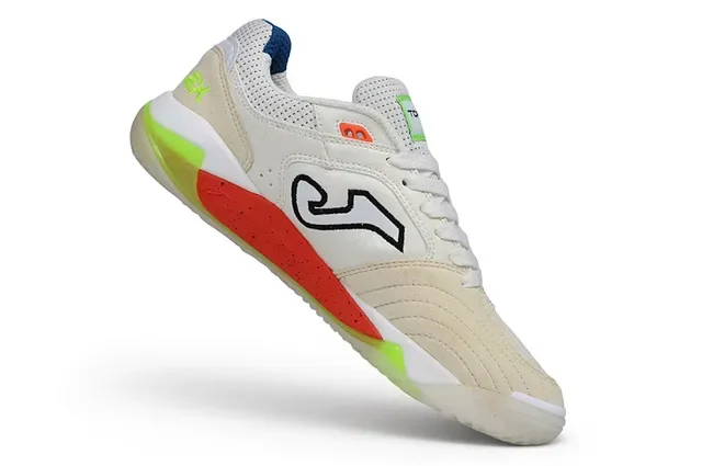 Joma Top-Flex blanc orange vert lime sneakers lifestyle 2
