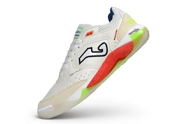 Joma Top-Flex blanc orange vert lime sneakers lifestyle 3