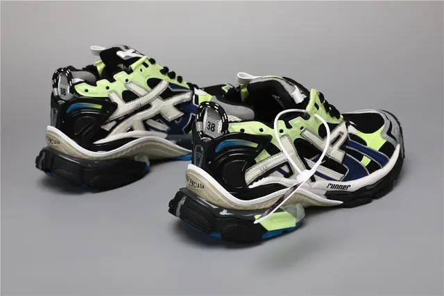 Kith Runner أسود أخضر أسلوب الحياة رياضي 5