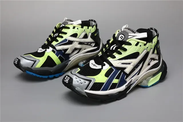 Kith Runner أسود أخضر أسلوب الحياة رياضي 7