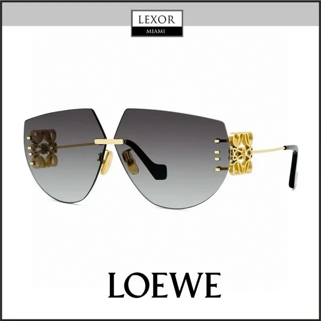 Loewe نظارات شمسية درع مزخرف متدرج 2