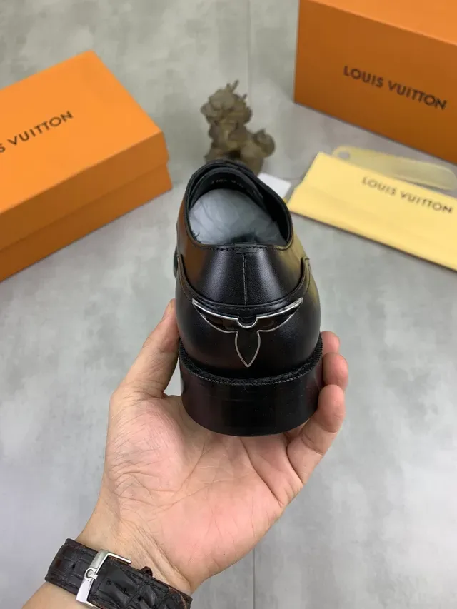 Louis Vuitton Zapatos Oxford Negro Cap Toe 3