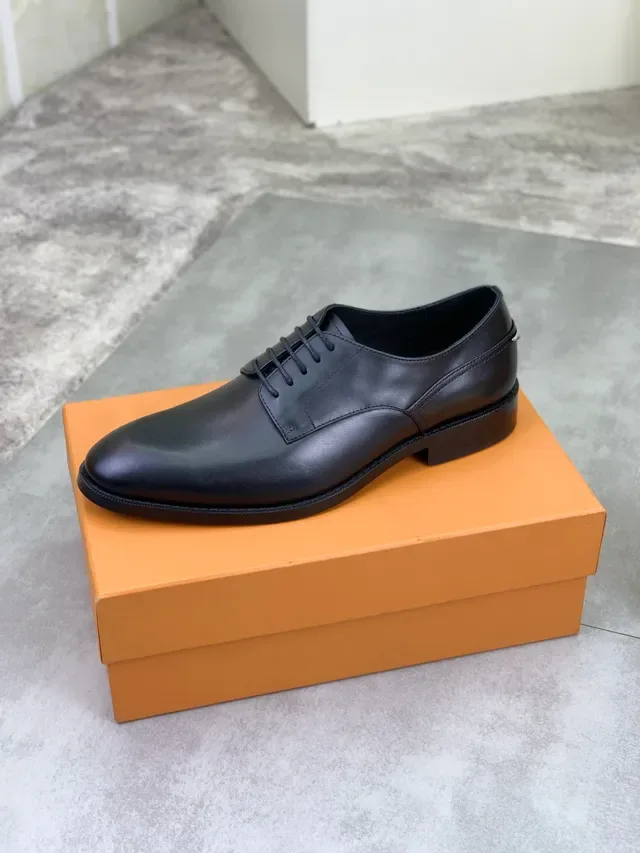 Louis Vuitton Zapatos Oxford Negro Cap Toe 4